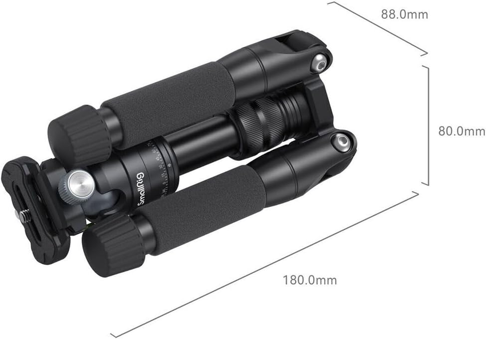 WIRSENS VT-20 Aluminum Mini Table Tripod – Compact. Durable. Exceptionally Stable.