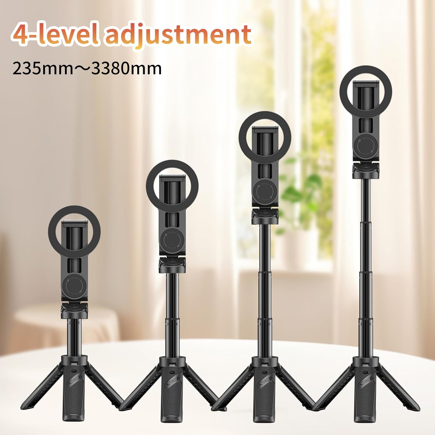 WIRSENS Magnetic Phone Tripod with Wireless Grip – Stability Meets Freedom