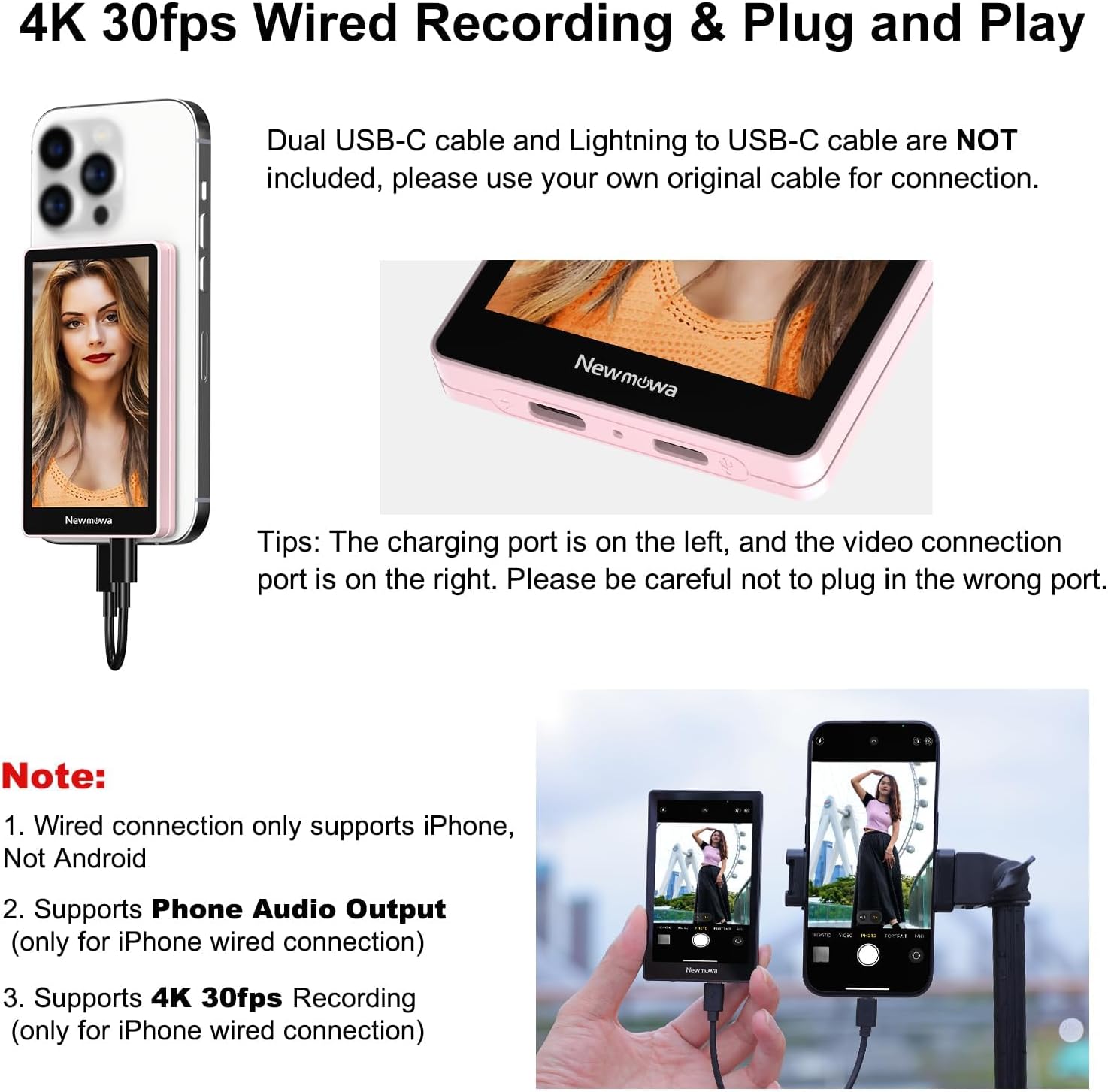 WIRSENS Magnetic Selfie Monitor Screen – Redefine Your Frame