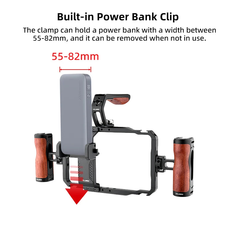 WIRSENS Mobile Smartphone Video Rig Gimbal Hand Stabilizer