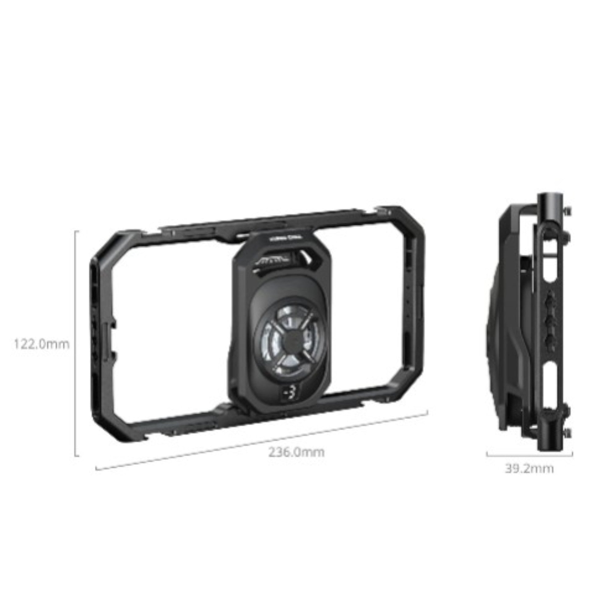 Wirsens All-in-One Smartphone Cage with 15W Active Cooling and USB-C Power