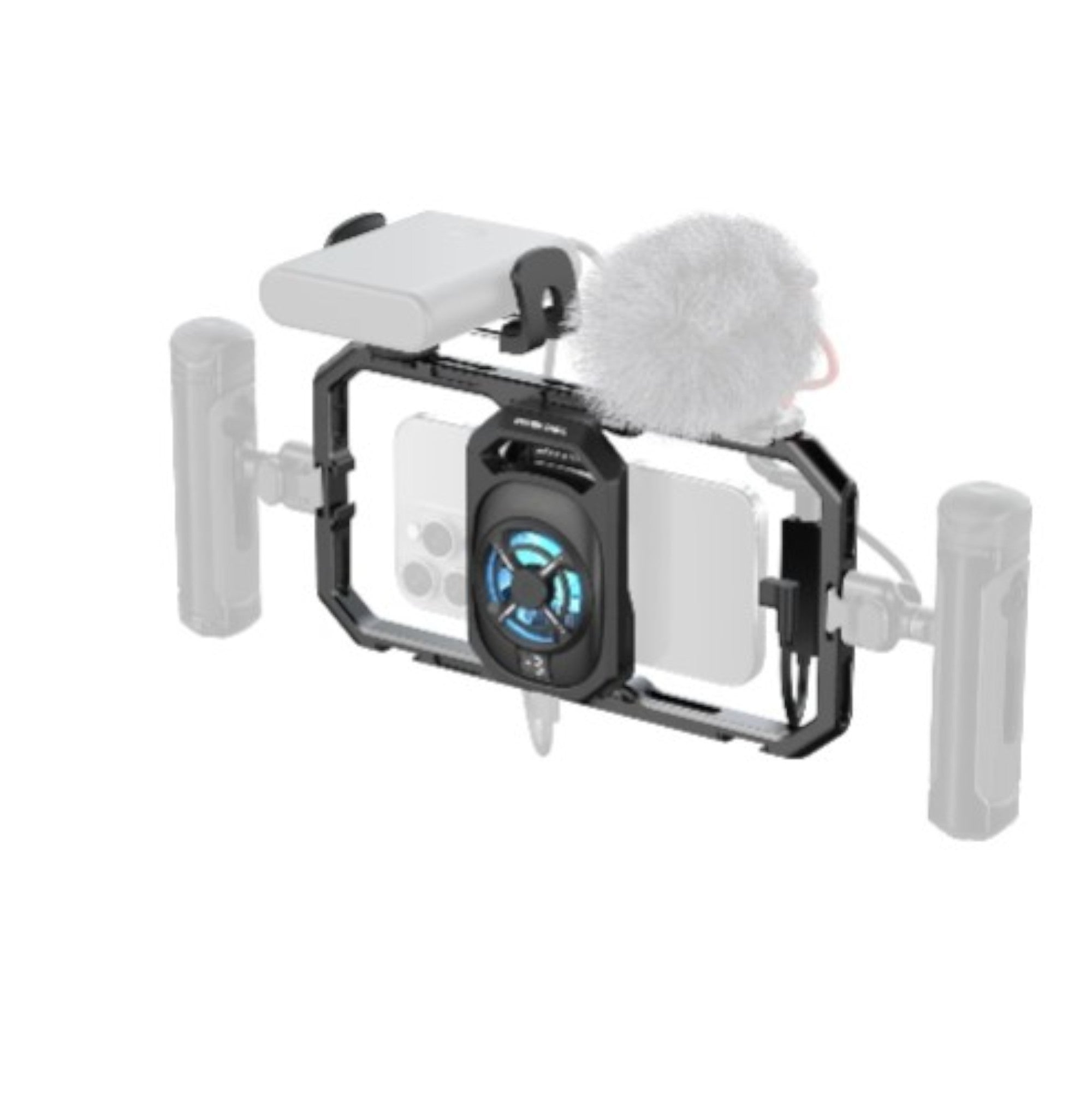 Wirsens All-in-One Smartphone Cage with 15W Active Cooling and USB-C Power