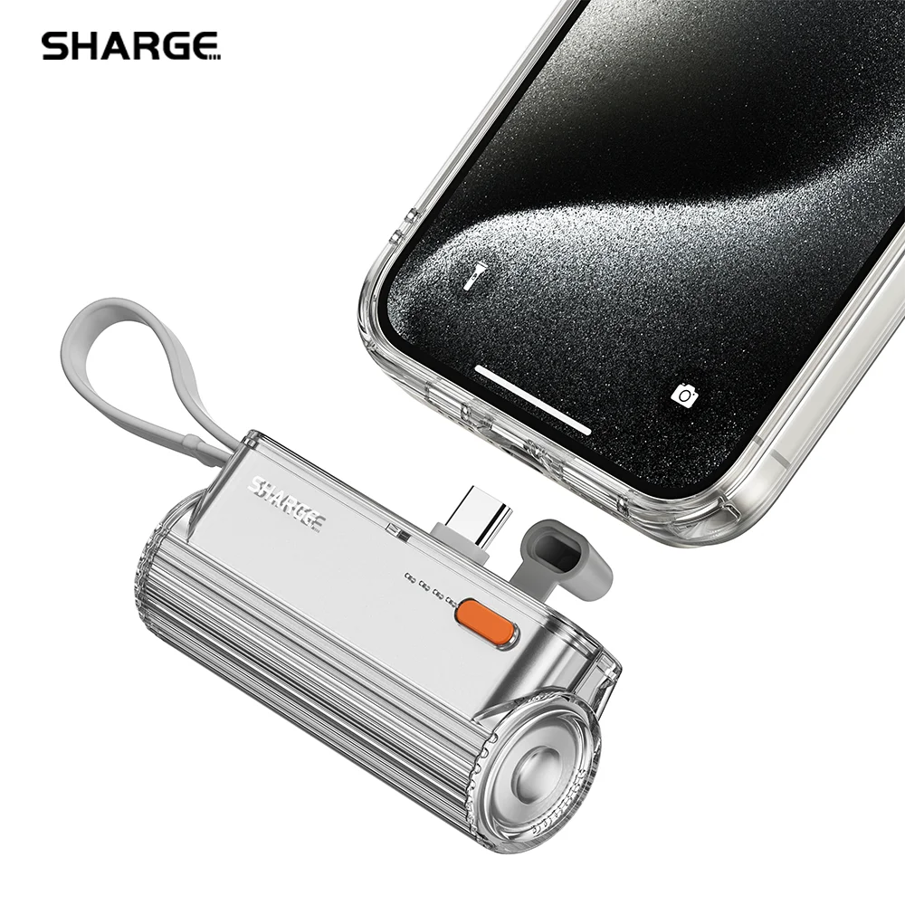WIRSENS Flow Mini Power Bank – 5000mAh Pocket-Sized Power