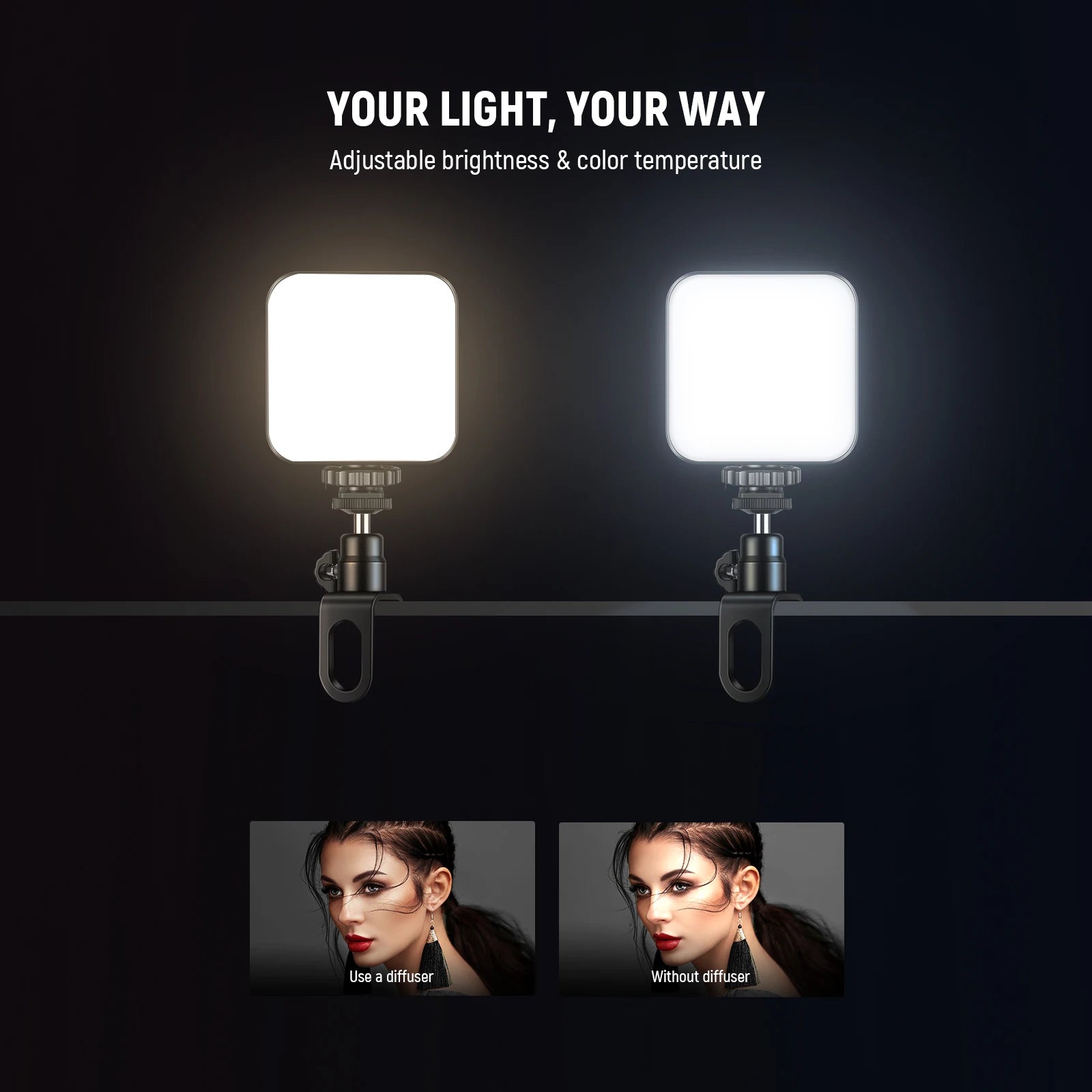 WIRSENS Ultra Bright Mini LED Video Light