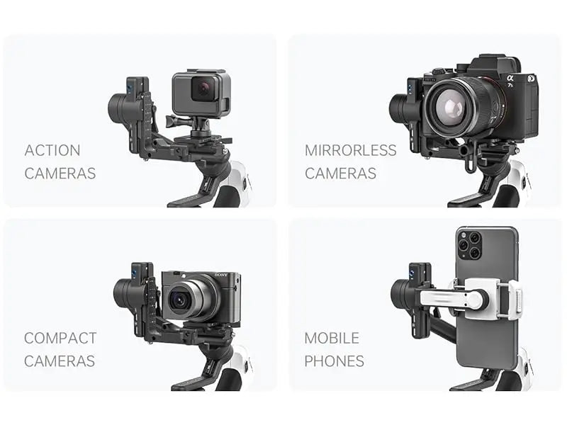 Wirsens SCORP Mini 2 – All-in-One 3-Axis Camera Stabilizer