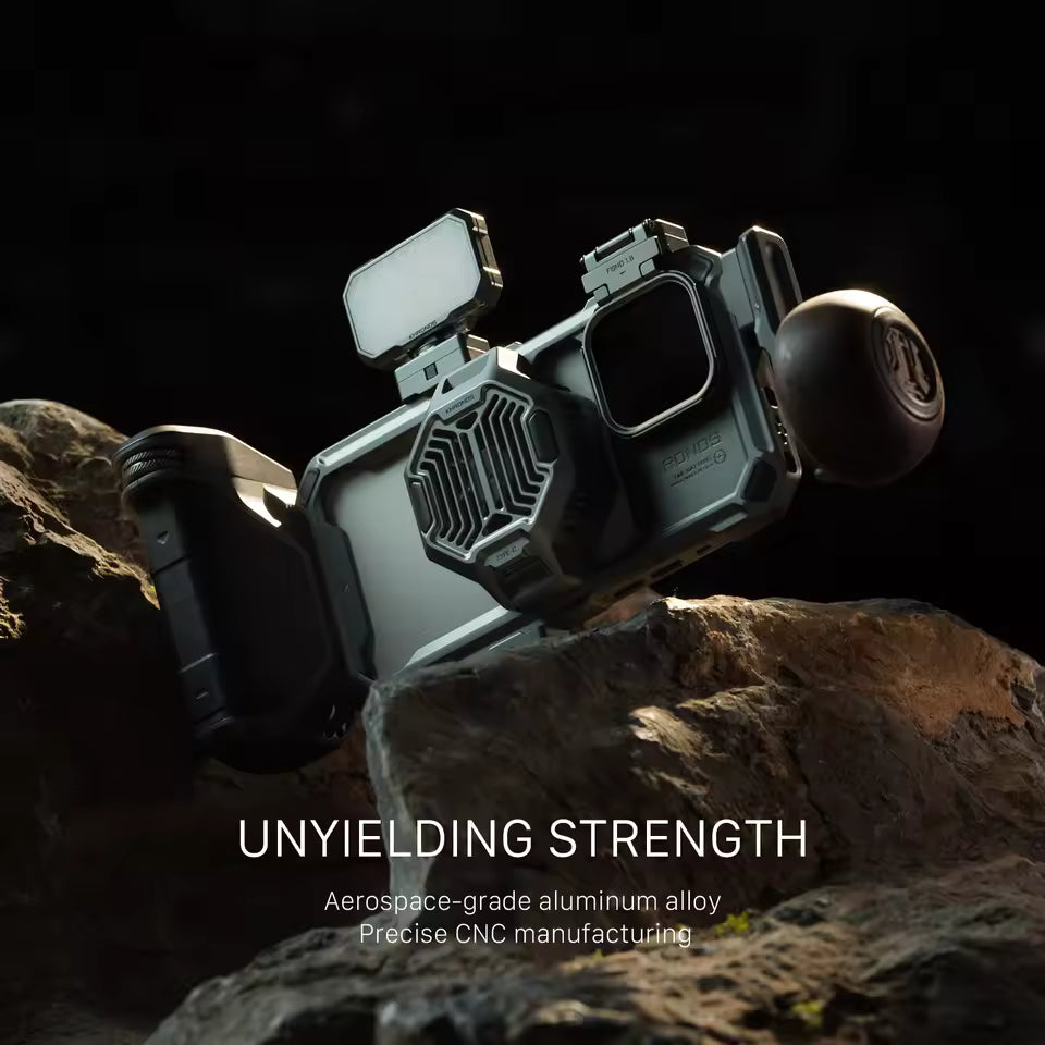 Khronos Cage Ecosystem for iPhone 16 Pro / Pro Max — Redefine Mobile Cinematography