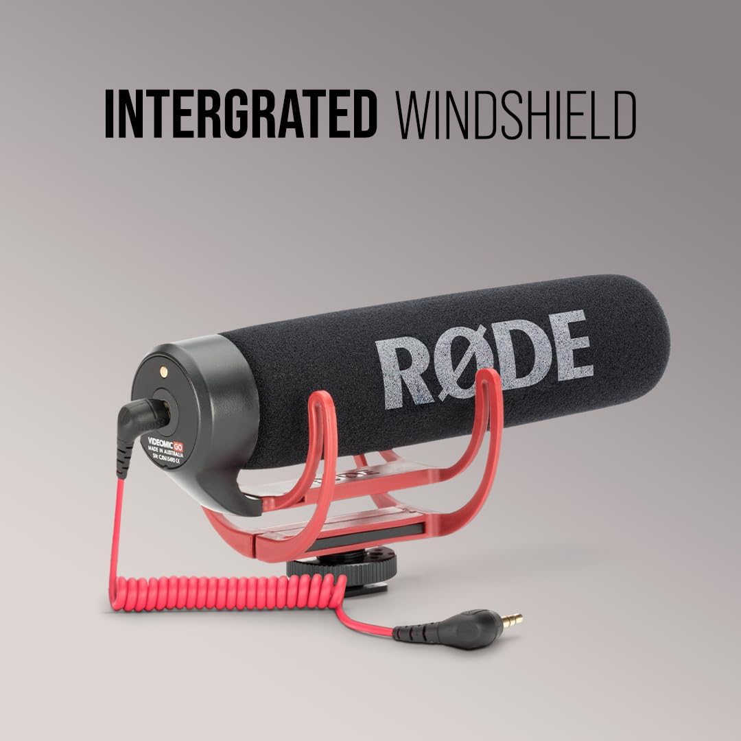 Wirsens Rode VideoMic Go Video On-Camera Mount Rycote Lyre