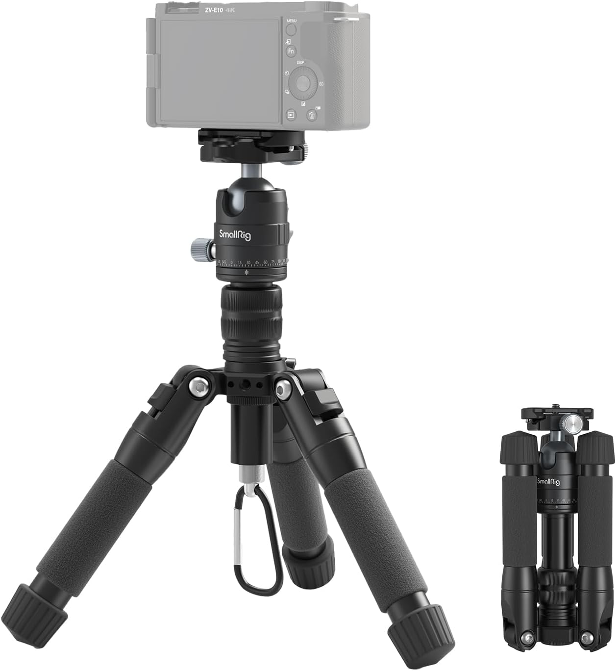 WIRSENS VT-20 Aluminum Mini Table Tripod – Compact. Durable. Exceptionally Stable.