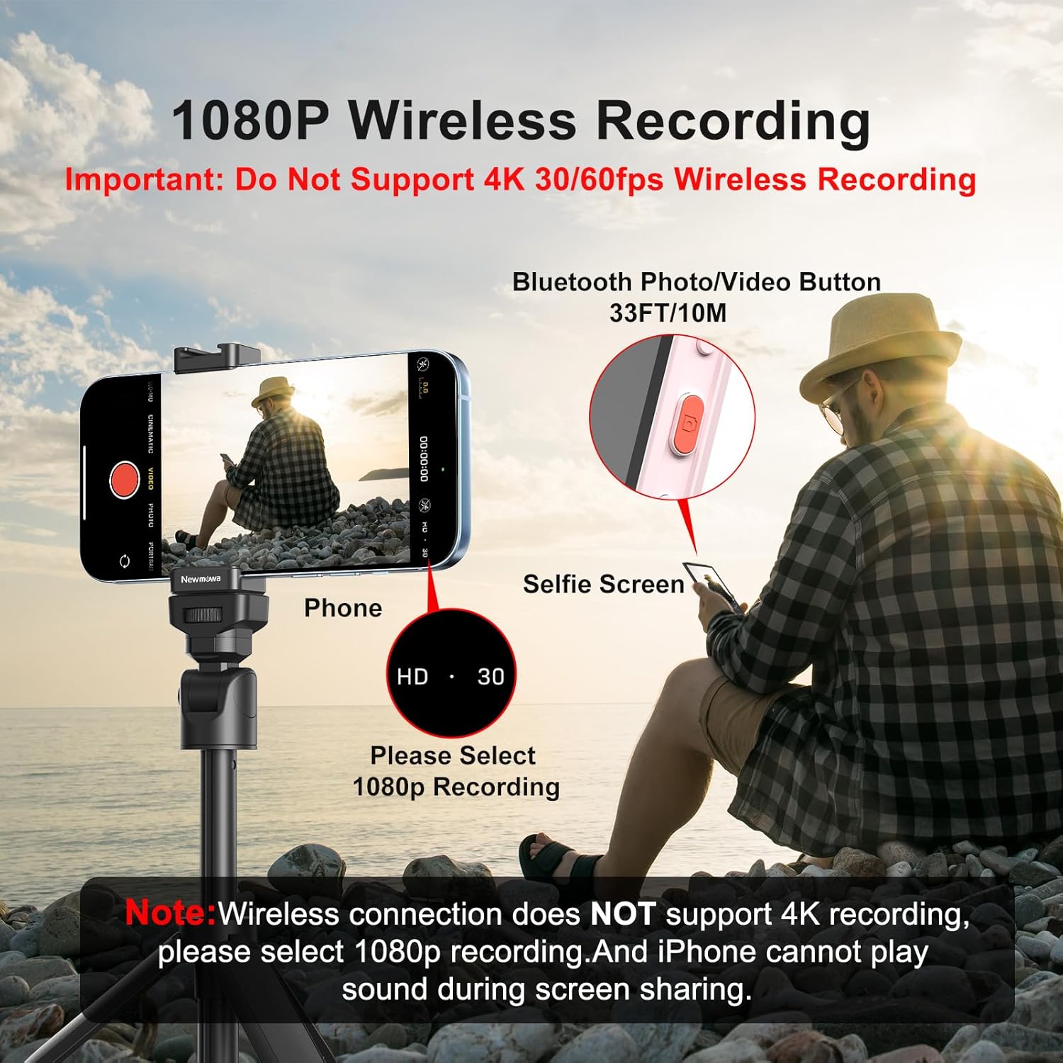 WIRSENS Magnetic Selfie Monitor Screen – Redefine Your Frame