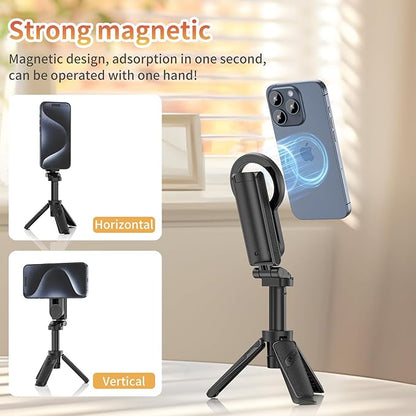 WIRSENS Magnetic Phone Tripod with Wireless Grip – Stability Meets Freedom