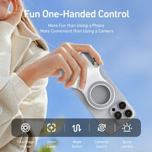 Wirsens Magnetic Remote Grip - Precision. Elegance. Control.