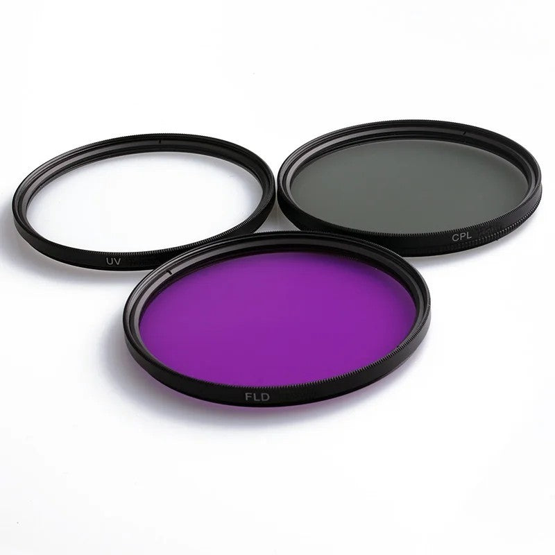WIRSENS 67MM UV+CPL+FLD 3 in 1 Lens Filter Set with Bag