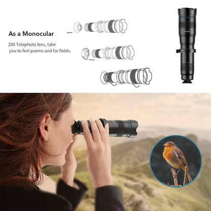 WIRSENS Optic phone camera lens HD