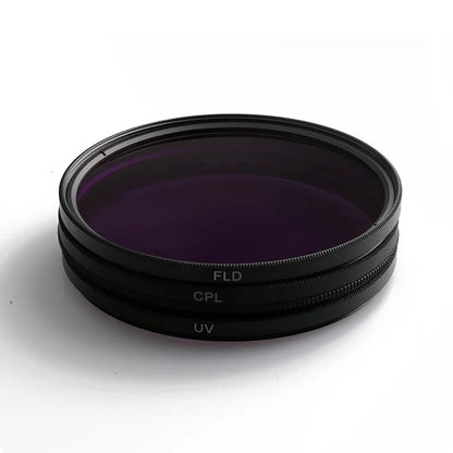 WIRSENS 67MM UV+CPL+FLD 3 in 1 Lens Filter Set with Bag