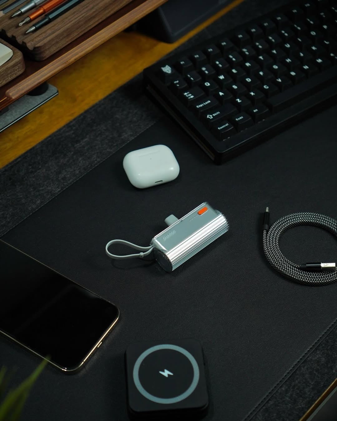WIRSENS Flow Mini Power Bank – 5000mAh Pocket-Sized Power