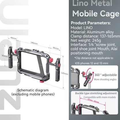 WIRSENS Lino Universal SmartPhone Cage