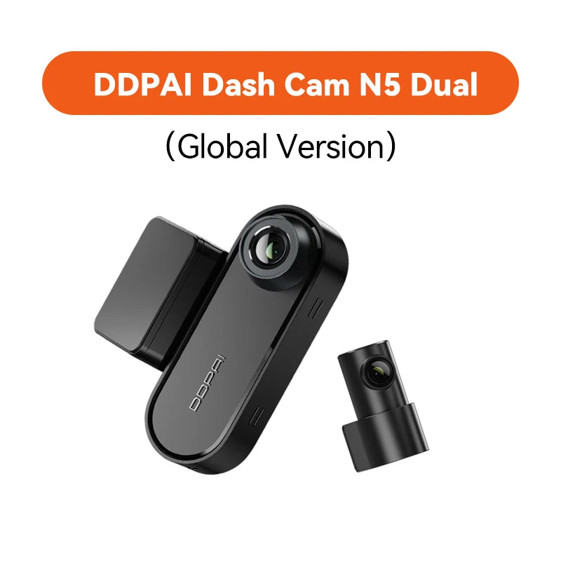 WIRSENS N5 Dual Dash Cam – 4K Ultra HD Protection, Front & Rear