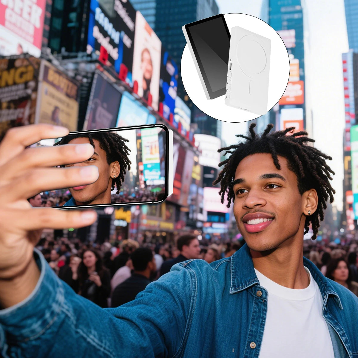 WIRSENS Magnetic Selfie Monitor Screen – Redefine Your Frame
