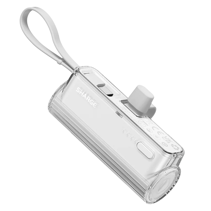 WIRSENS Flow Mini Power Bank – 5000mAh Pocket-Sized Power