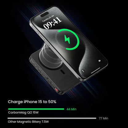 WIRSENS S10 Magnetic Power Bank - Sleek Power.