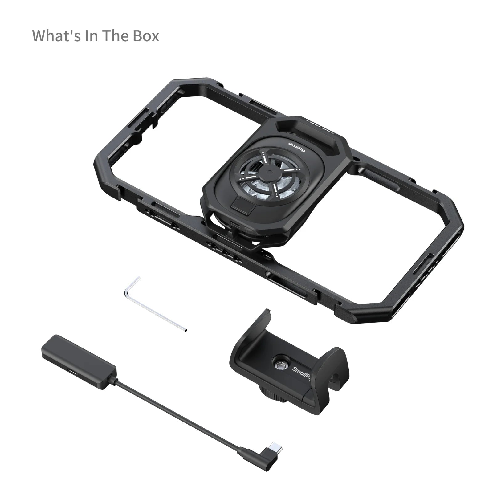 Wirsens All-in-One Smartphone Cage with 15W Active Cooling and USB-C Power
