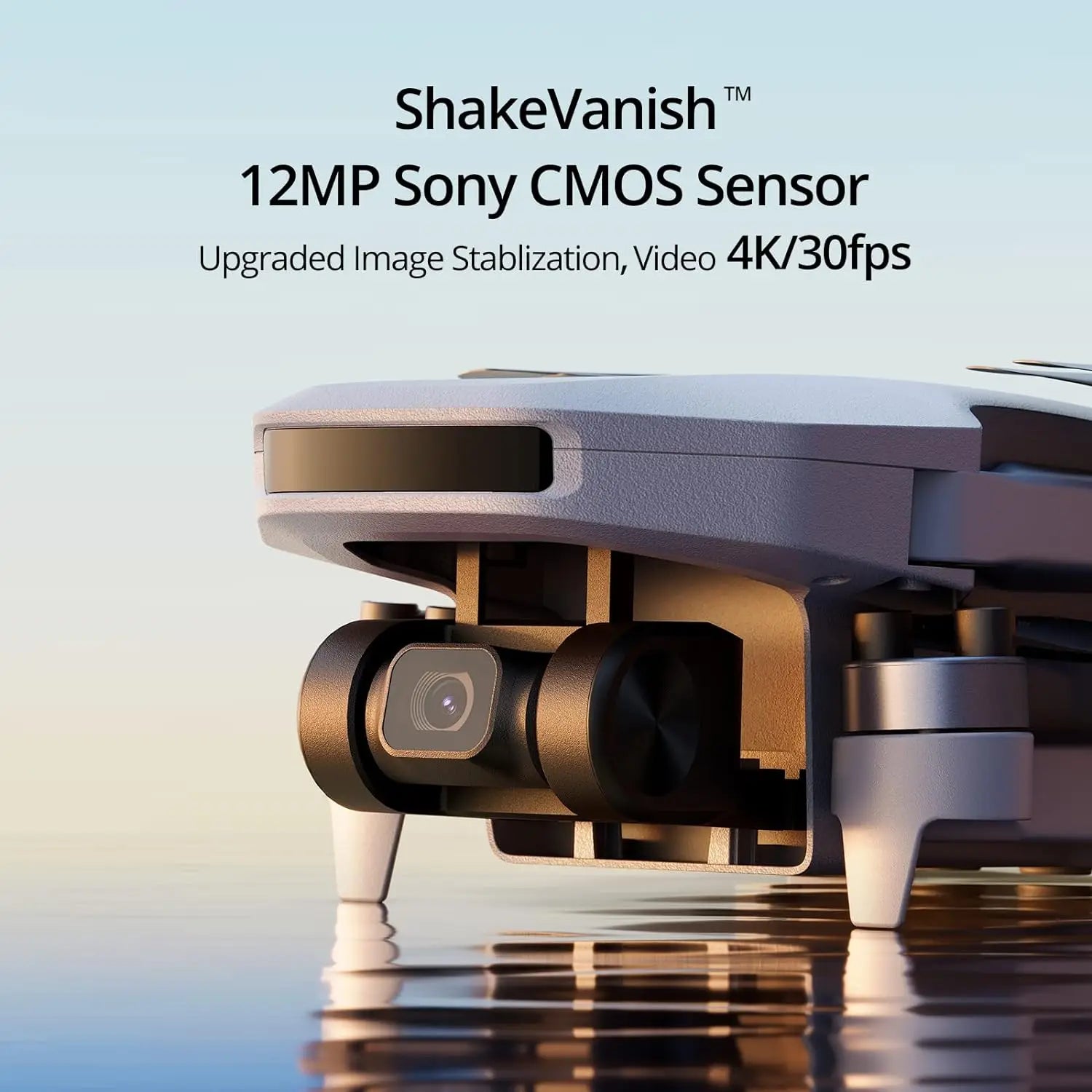 WIRSENS Potensic C0 Single Axis Gimbal 4K GPS Drones Professional Under
