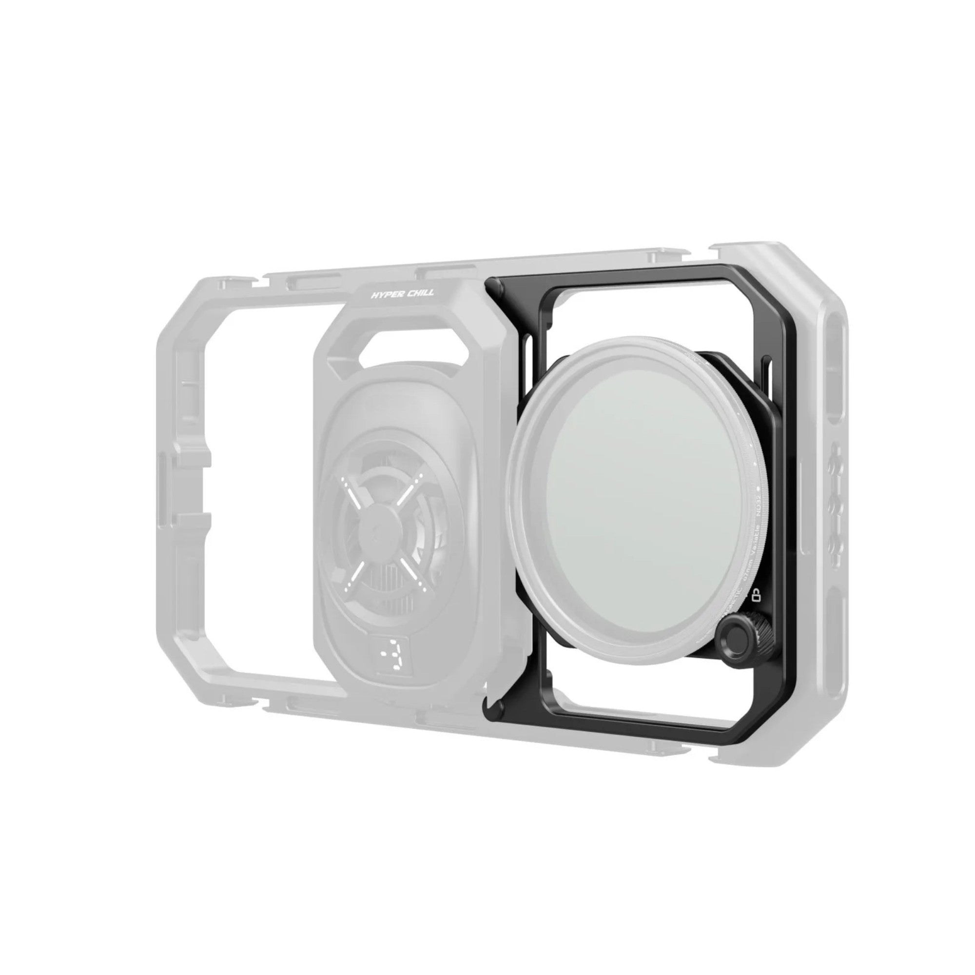 WIRSENS 67mm Threaded Filter Adapter w Hood for Universal Video Cage