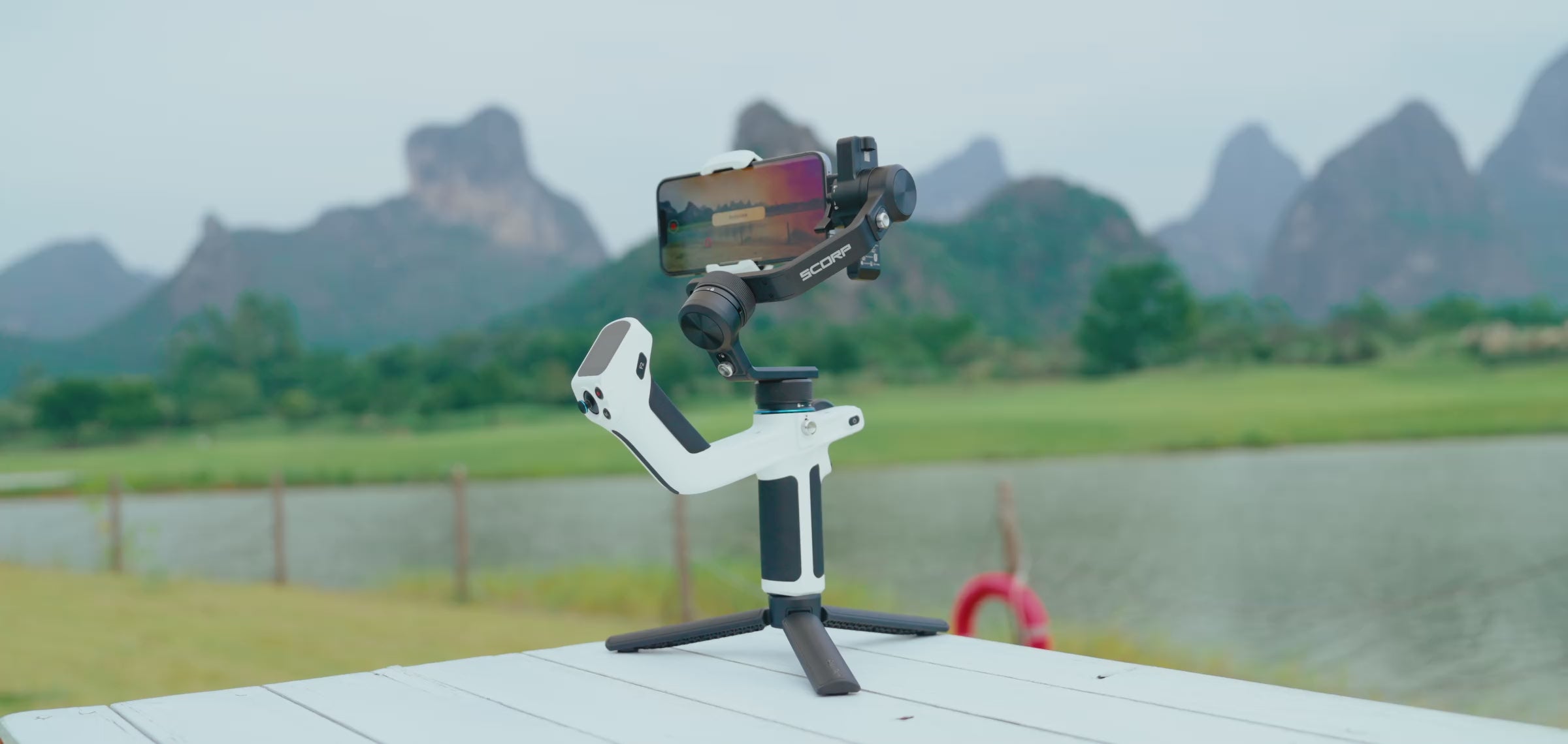 Load video: Wirsens SCORP Mini 2 – All-in-One 3-Axis Camera Stabilizer
